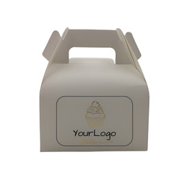 Cake Box with Handle (1C/2C & FULL COLOURS)