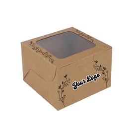 Cake Box with Window (1C/2C & FULL COLOUR)