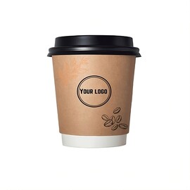 Double Wall Paper Hot Cup (1C/2C / FULL COLOUR & Kraft (1C/2C) )