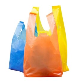 Plastic Colour Singlet Bag